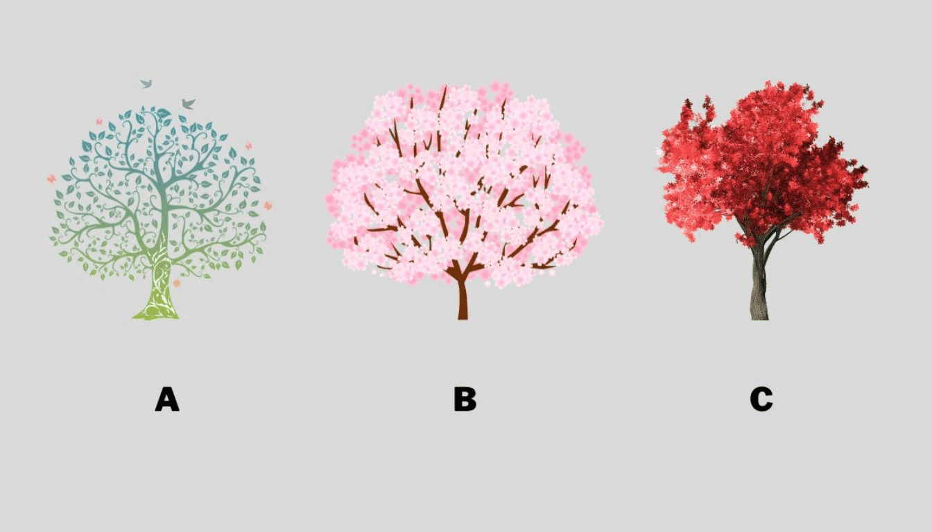 Welke boom trekt jou het meest? Ontdek of jouw geest introspectief of extravert is!